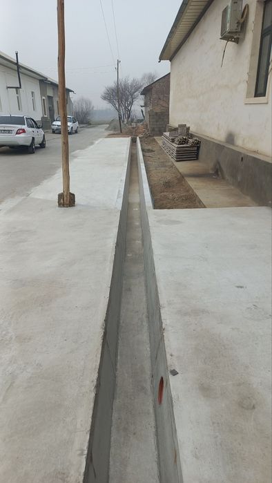 Beton styashka tom yopish xizmatlari blok terish