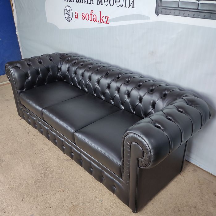 Диван Честер трёхместный