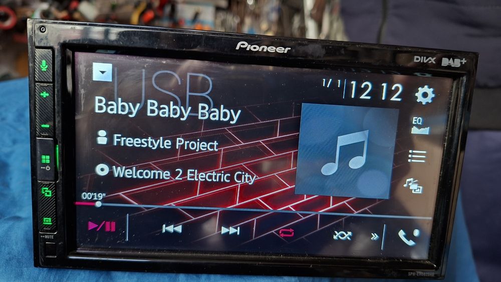 Pioneer SPH-EVO62dab Apple-Android CARPLEY