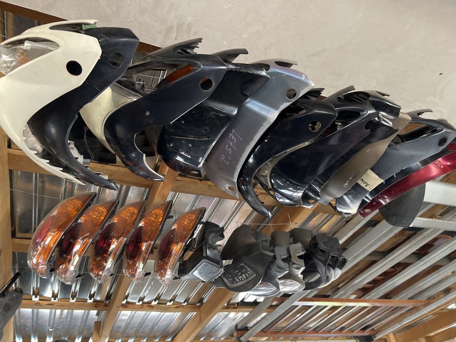 Пластик на японские мопеды