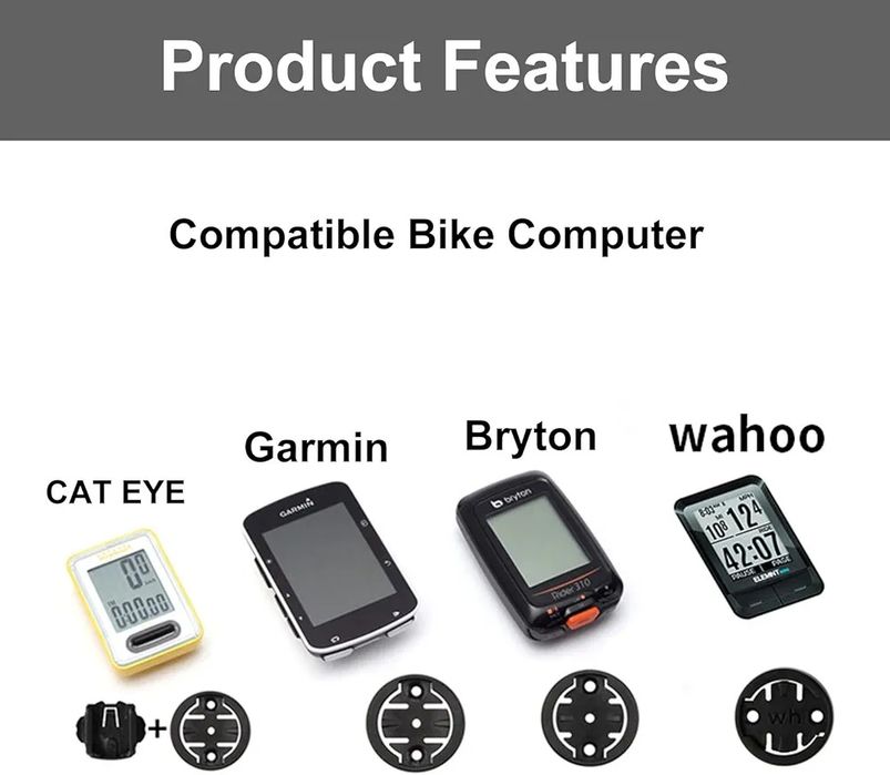 Suport bicicleta pentru Gopro Garmin Edge Wahoo  Elemnt Bryton, Cateye