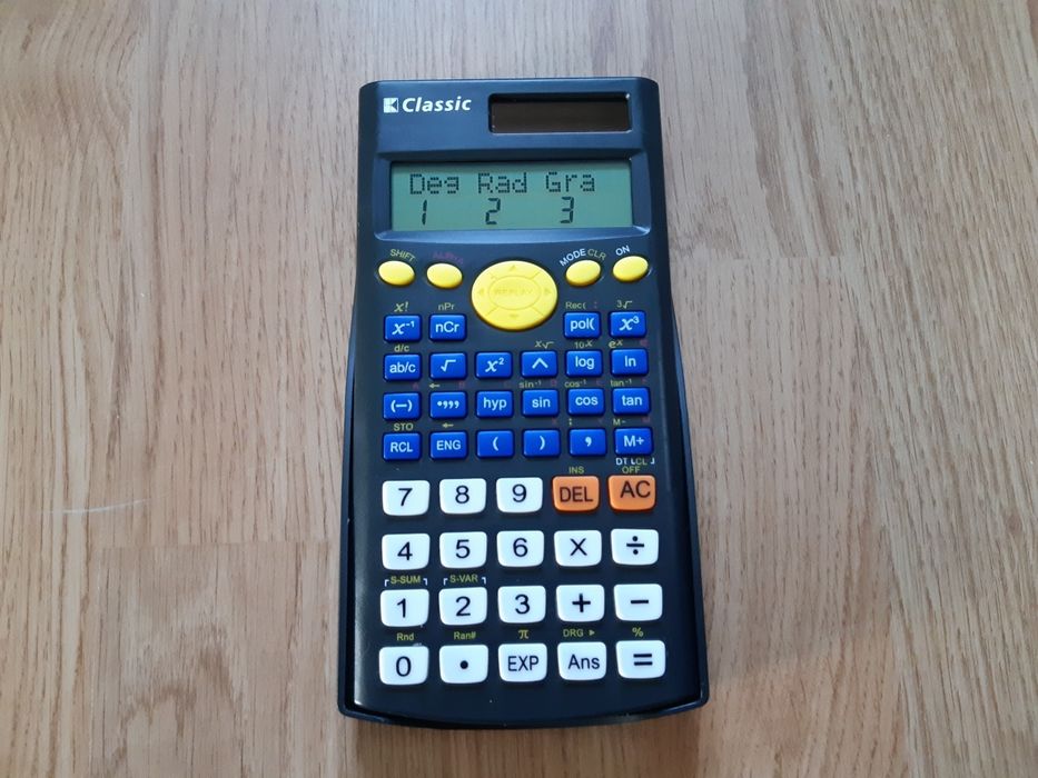 Calculator științific absolut NOU nefolosit alimentare duala