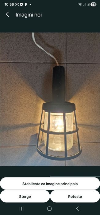 Lampa portabila de lucru