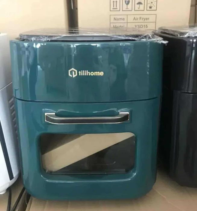 Електрически фритюрник с горещ въздух,обем 15 л., таймер +touch-screen