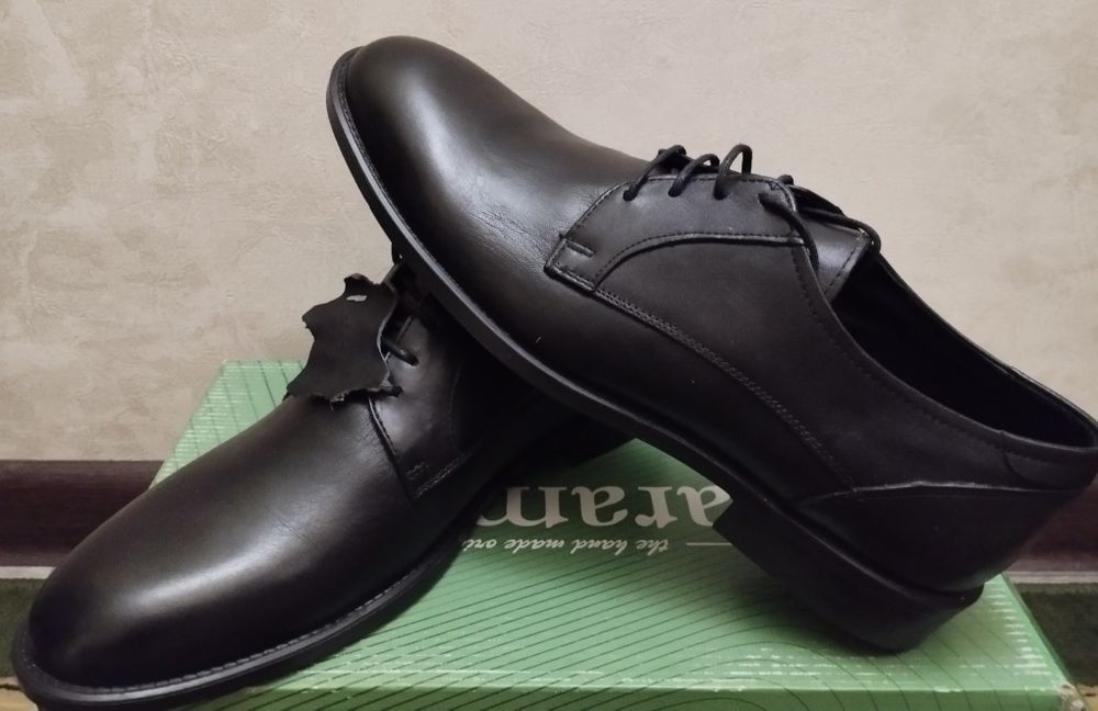 Мужские турецкие туфли.Натуральная кожа