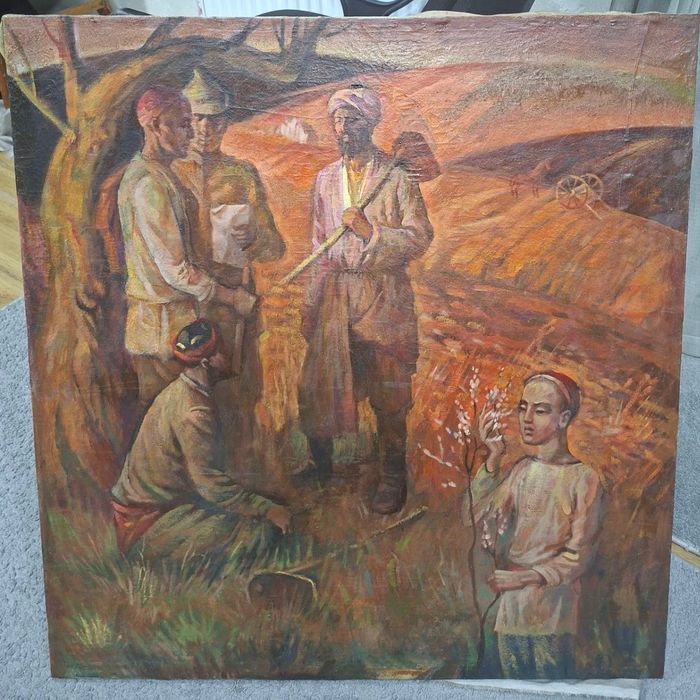 Картина холст масло