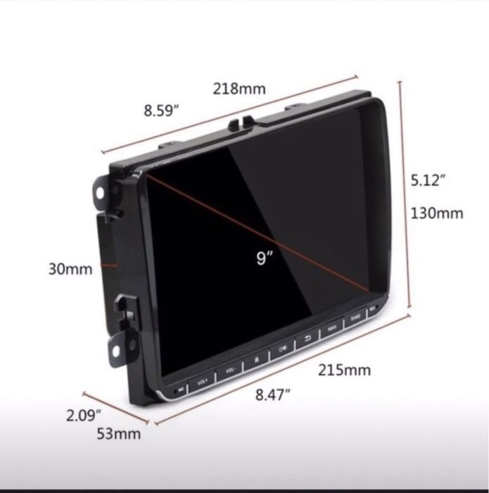 Navigatie Android VW,SEAT,SKODA 1 gb RAM NOUA