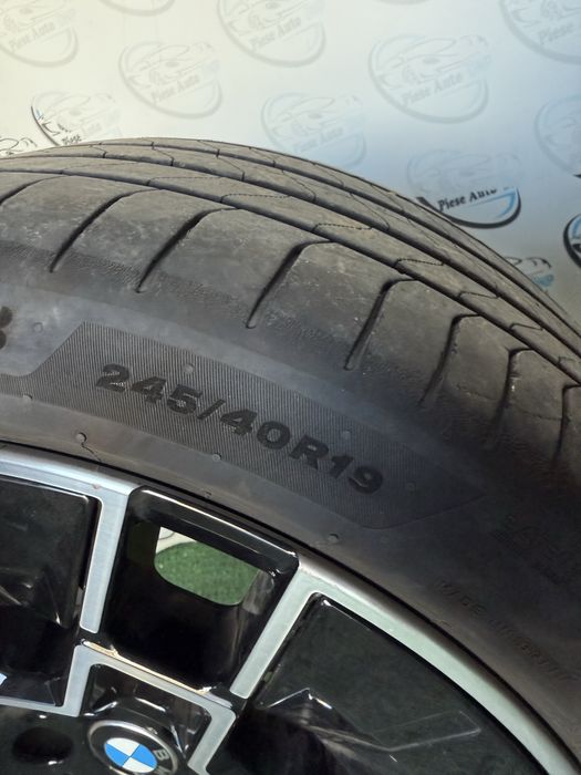 Jante ORIGINALE pe 19 Bmw seria 4 G22 G23 G26 pe 19 cu anvelope vara 255/40 R19 245/40 R19