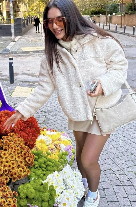 Jacheta / geaca pluș Teddy dama