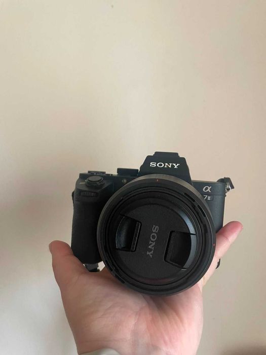 Sony Alpha 7 II + Sony FE 50mm f/1.8 – Impecabil, complet, foarte puțin folosit