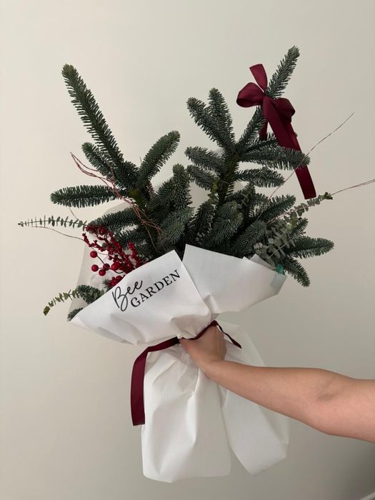 Зимний букет цветов