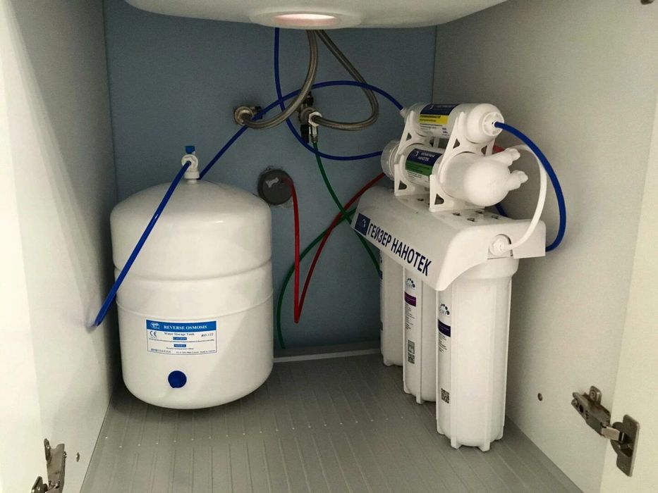 Хонадонингиз учун тескари осмосли сув фильтрларини ўрнатиш