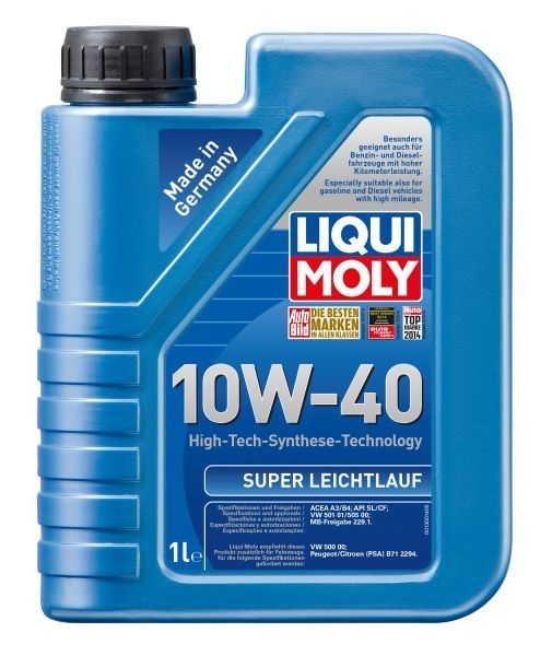 Ulei motor Liqui Moly 10W40 Super - Leichtlauf, 1L