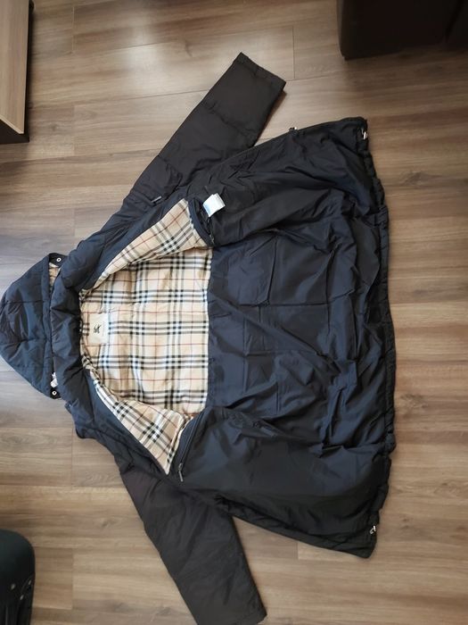 Burberry down jacket,XL/54,мъжко пухено яке 80%пух 20 пера оригинал