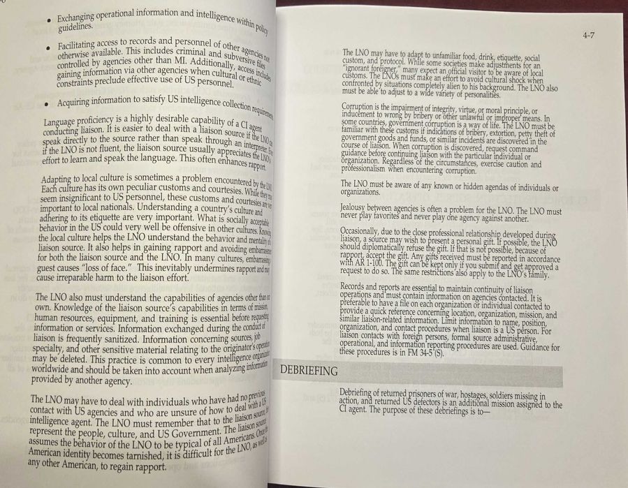 Наръчник за контраразузнаване на щатската армия / The Official U.S. Army Counterintelligence Handbook