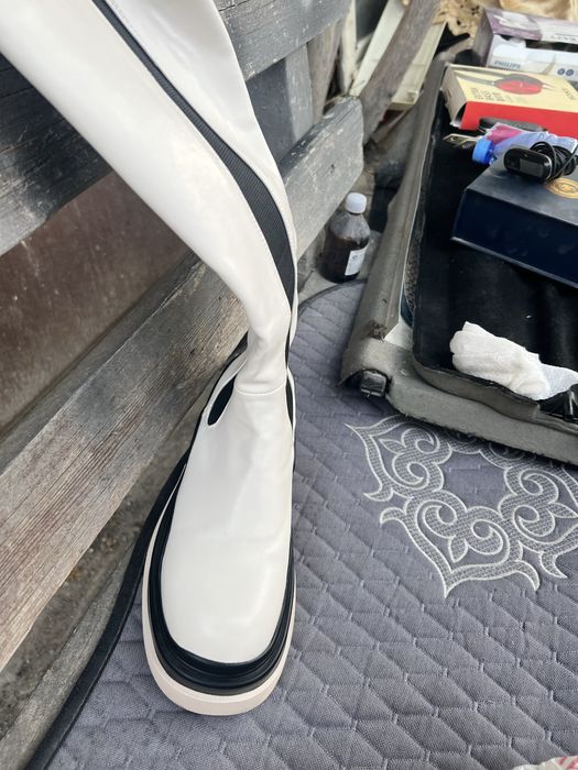 Длинные сапожки новые , ботинки