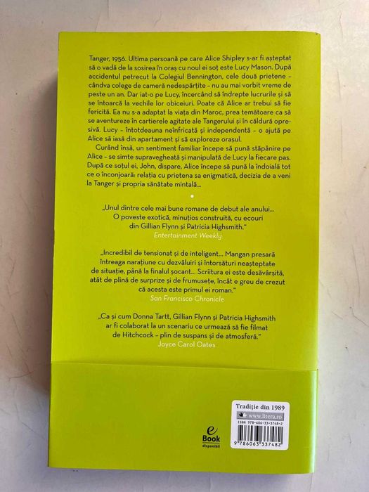 Necunoscuta din Tanger, Christine Mangan