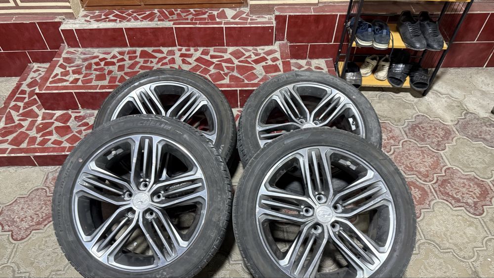 Диски с шинами хундай киа