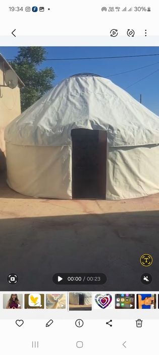 Киіз үй темірден жасалған