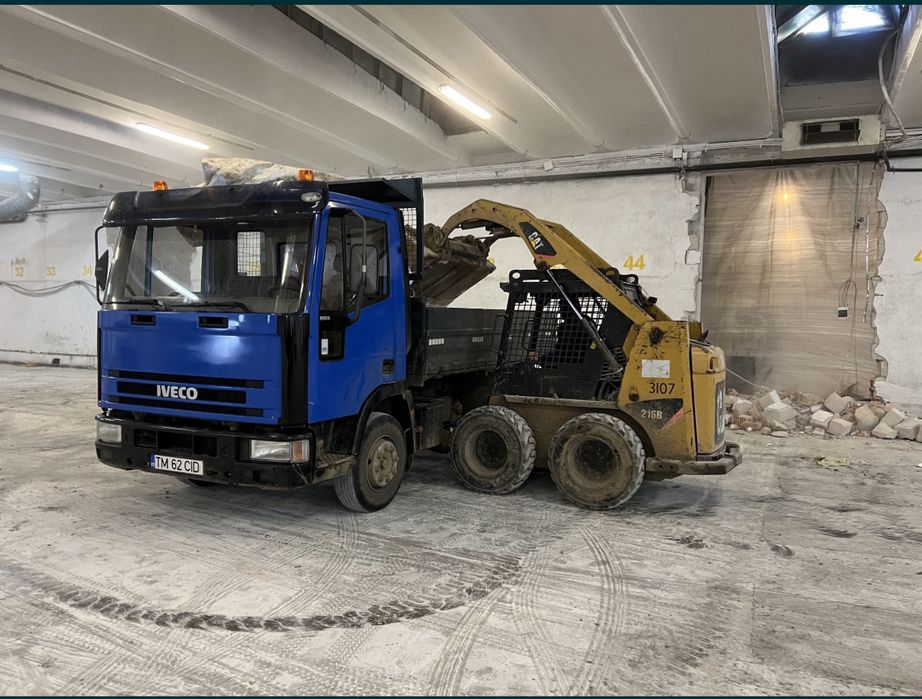 Ridic moloz cu Bobcat, cu camioneta de 6mc 18 mc!Cele mai bune preturi