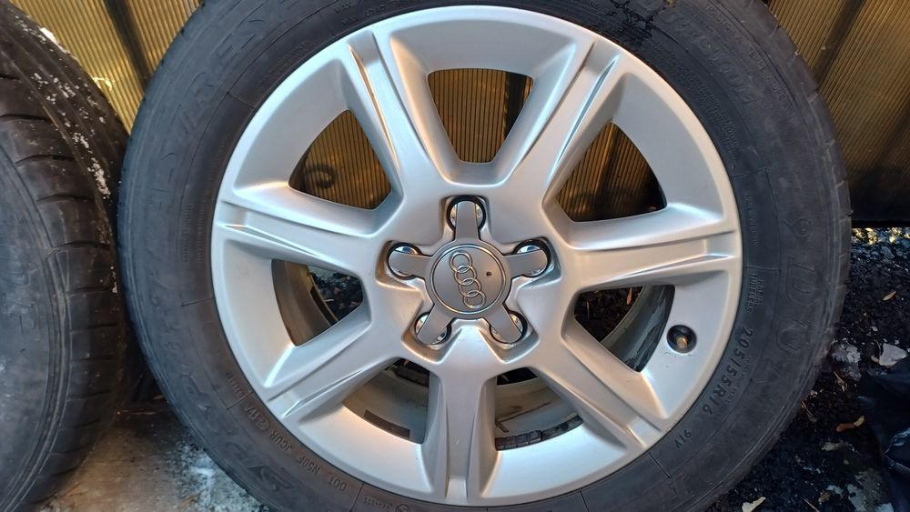 Jante magneziu 5x112  audi pe 16 cu cauciucuri Import Germania