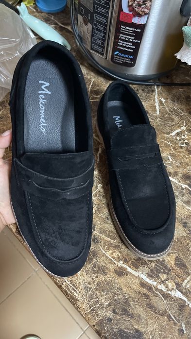Лоферы замша мужской обувь