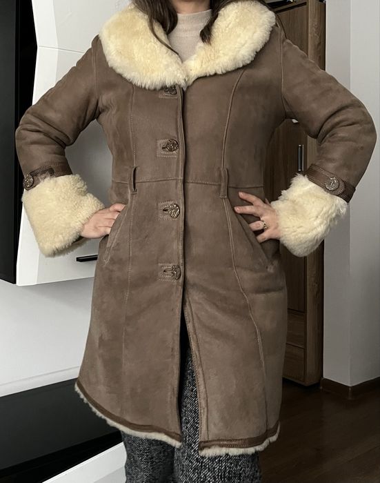 Vand cojoc din piele si blana naturala