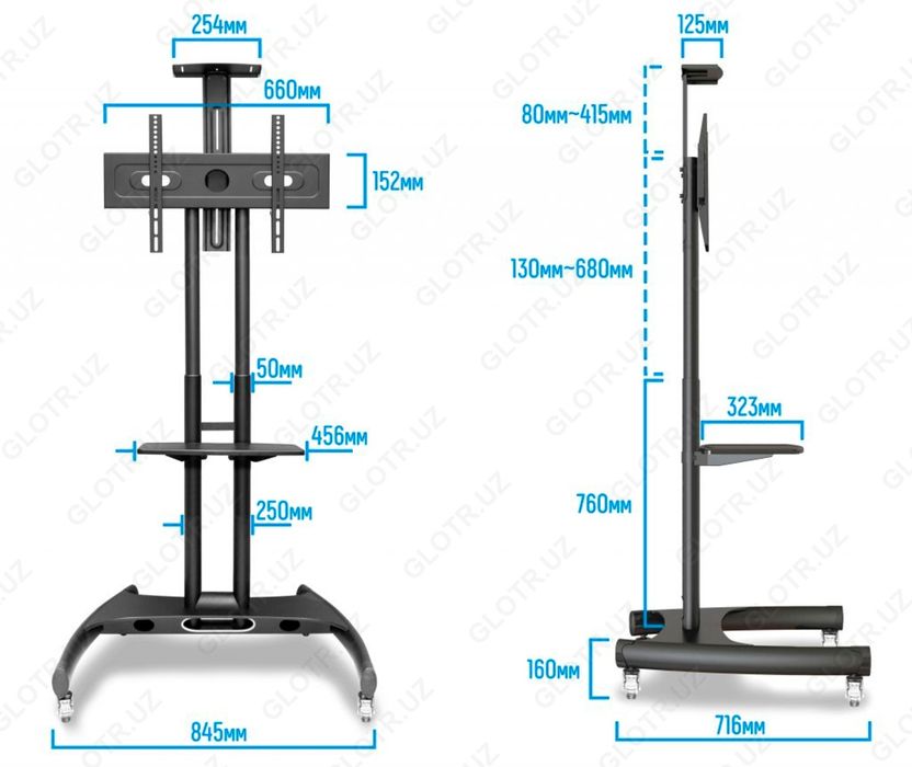 Кронштейн мобил нб /nb tv /kronshtein / видвижной. AVA 60-1P tv тв. Н