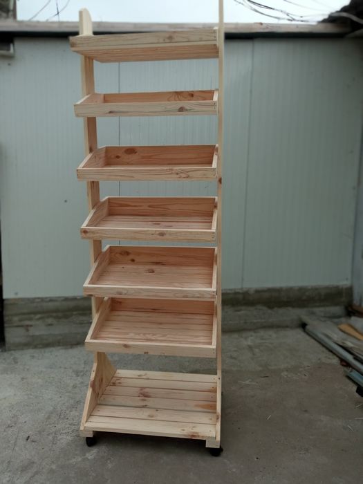 Търговски стелажи, различни модели