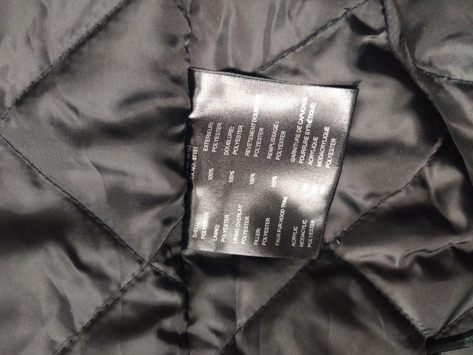 Чисто ново мъжко яке парка Mark New York by Andrew Marc черно М L