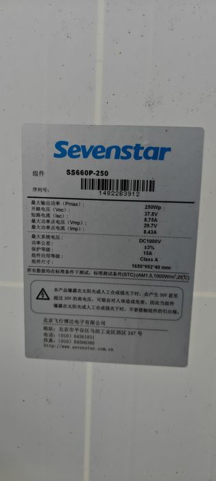 Фотоволтаични панели 250/290W