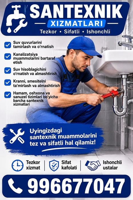 Santexnik xizmati