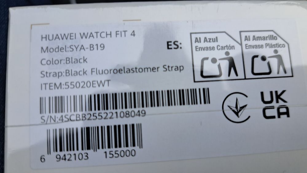 Smartwatch HUAWEI Watch Fit 4