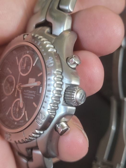 Tag Heuer Link CT2111 automatic chronograph professional