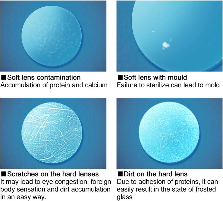 НОВА! Ултразвукова почистваща ваничка за контактни лещи – USB, компакт