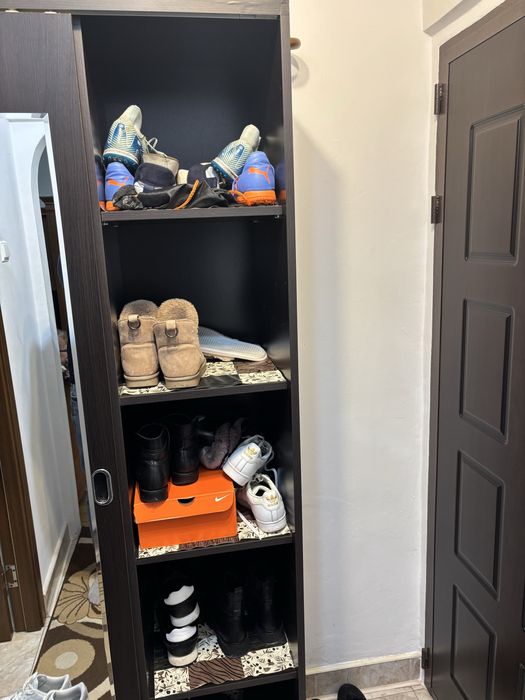 Vand cuier/pantofar cu oglinda