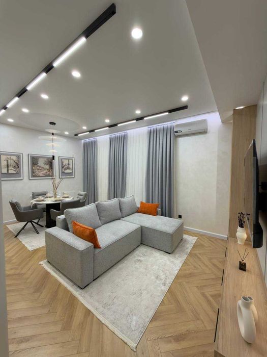 Продается  квартира  Golden house  Новостройка  Себзор, Ганга  3/5/7