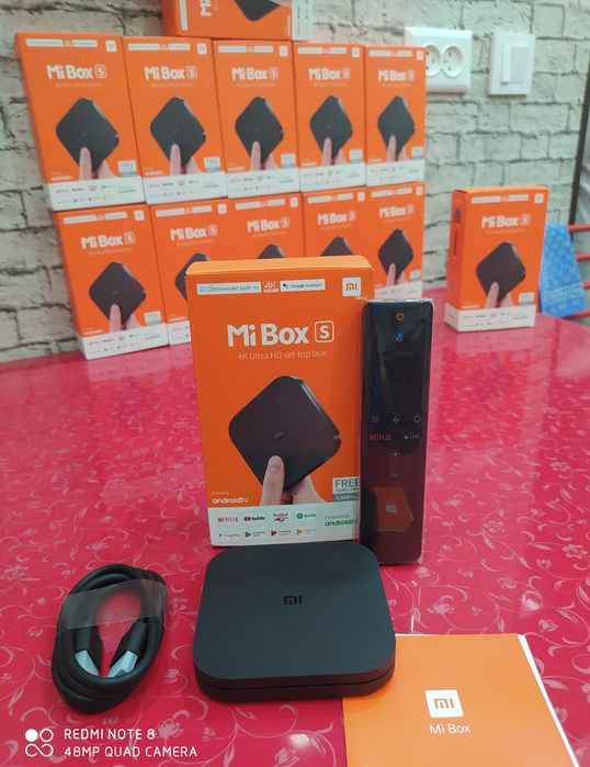 Mi box s global+ New addition Android 9.0  2® 8GB HDTV