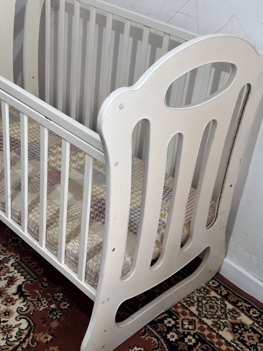 Манеж детский, с матрасом