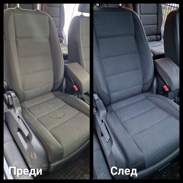 Пастиране на автомобили пране на седалки полиране на фарове