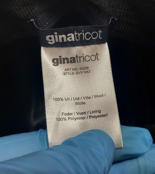 Palarie Fedora Gina Tricot Outdoors, 100% lână, vânătoare, nr. 56