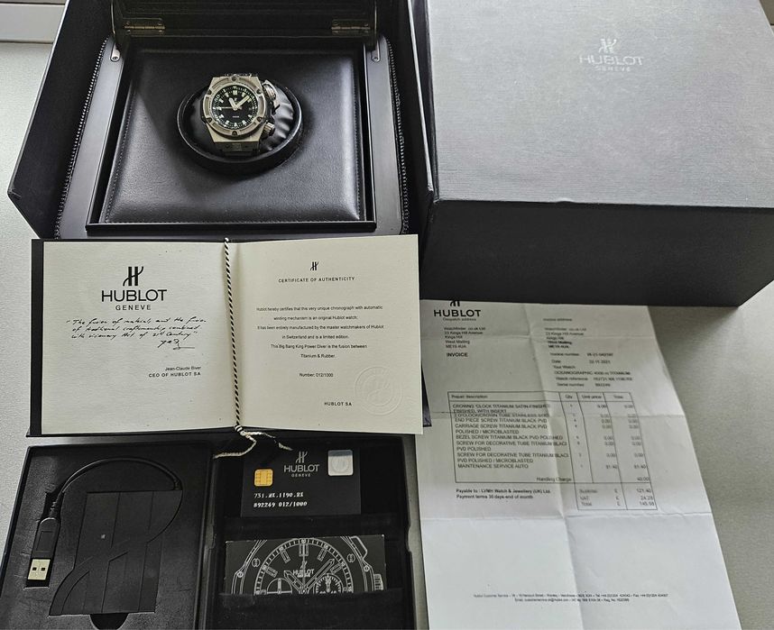Hublot King Power Oceanographic 4000 Full Set