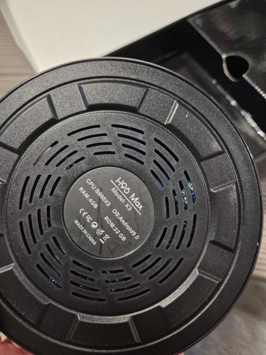 Android TV BOX H96 MAX X3 8K, ANDROID 9.0, 4GB RAM, 32GB