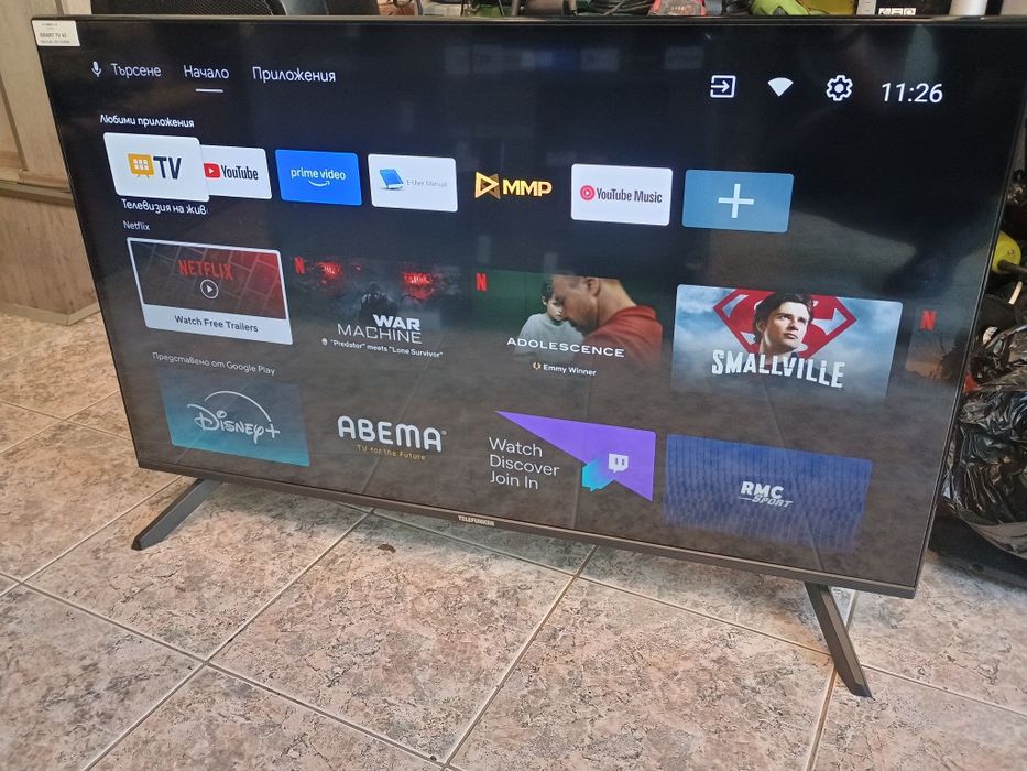 Смарт телевизор Telefunken 43"