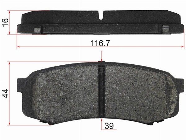 Колодки тормозные Lexus Gx 460