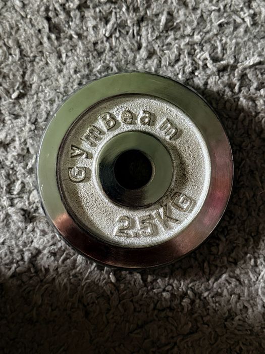 Set de greutate GymBeam 30kg negocibiabila