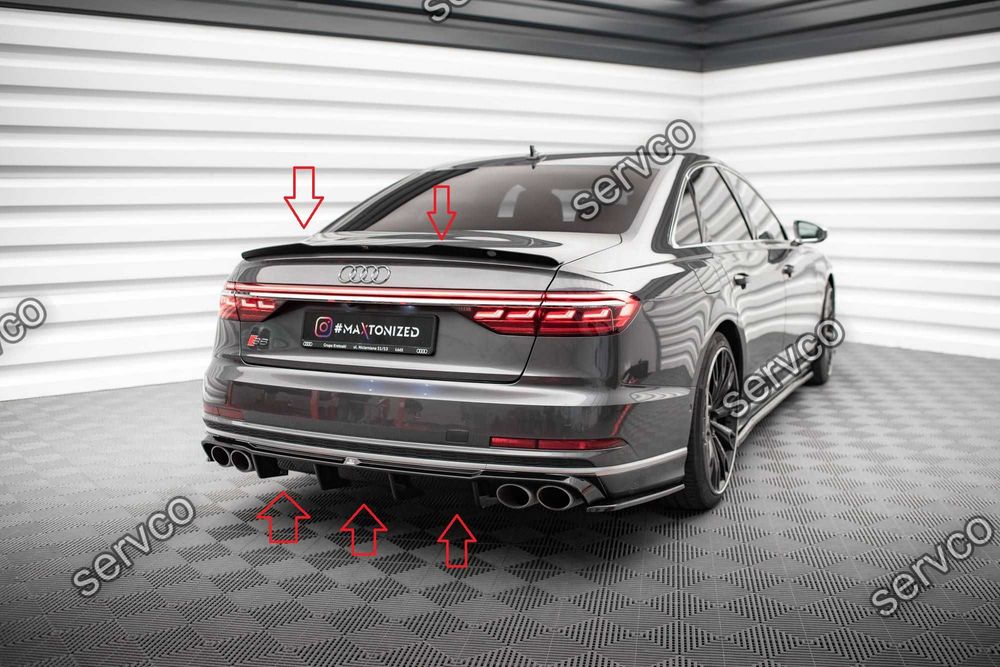 Pachet prelungiri Body kit tuning Audi S8 D5 2020- v1 - Maxton Design