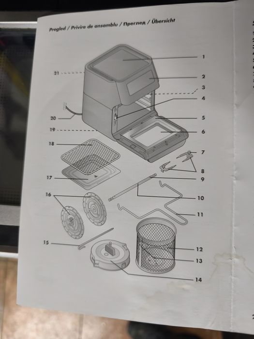 Friteuza aer cald Sivercrest