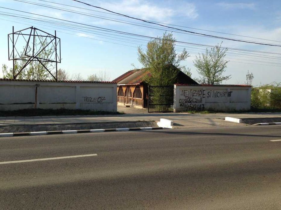 Teren Snagov la sosea