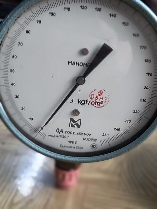 Продам манометры новые